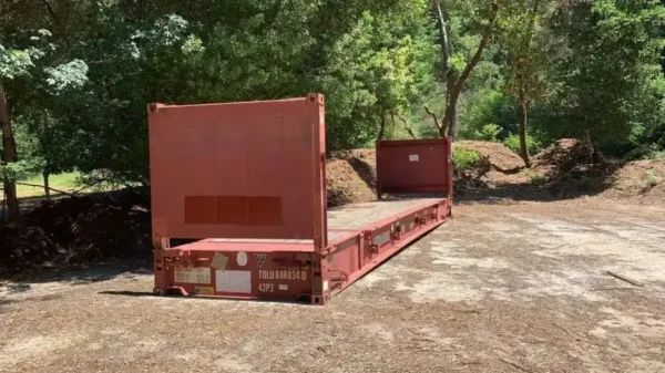40ft Flat Rack Shipping Container - Image 5