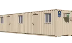 40ft Ground Level Office Container